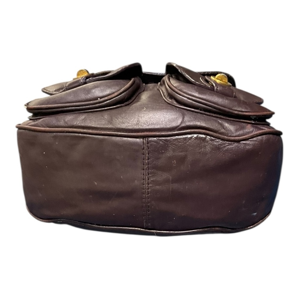 Marc by Marc Jacobs Classic Q Lil Riz Hobo Bag 💜 Leather Gold Hardware Y2K Vibes - Picture 8 of 10